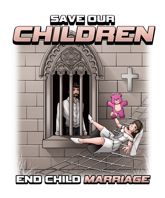 Save Our Children – End Child Marriage Digital Download | Human Rights Awareness Poster | Child Protection Advocacy Printable | Social Justice Wall Art