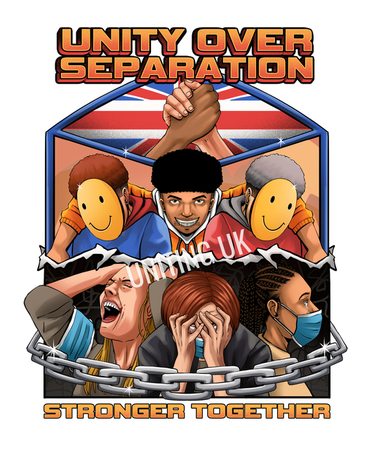 Unity Over Separation – Unity Poster (Stronger Together Digital Download)